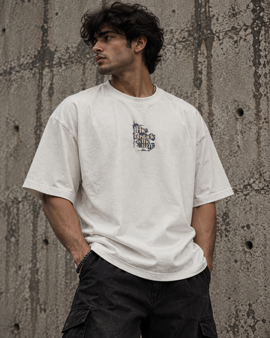 THE AURELIUS TEE- Off White