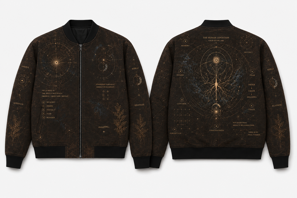 aura999+ THE HUMAN CONDITION — FIELD JACKET 001