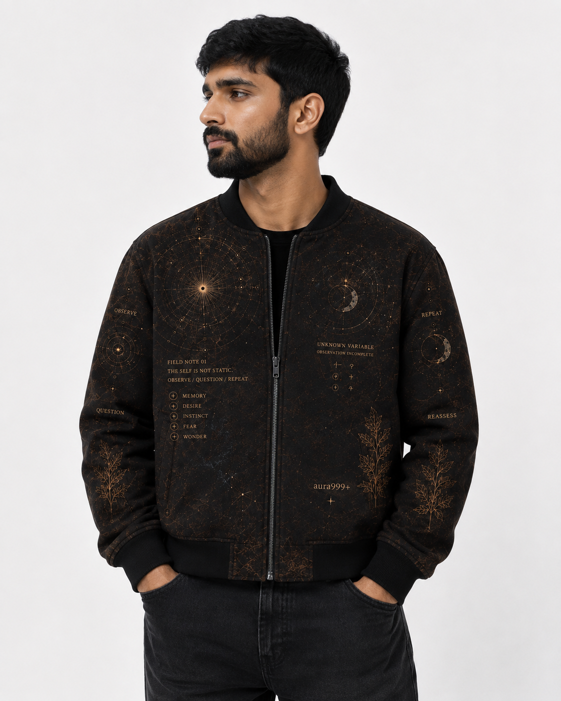 aura999+ THE HUMAN CONDITION — FIELD JACKET 001
