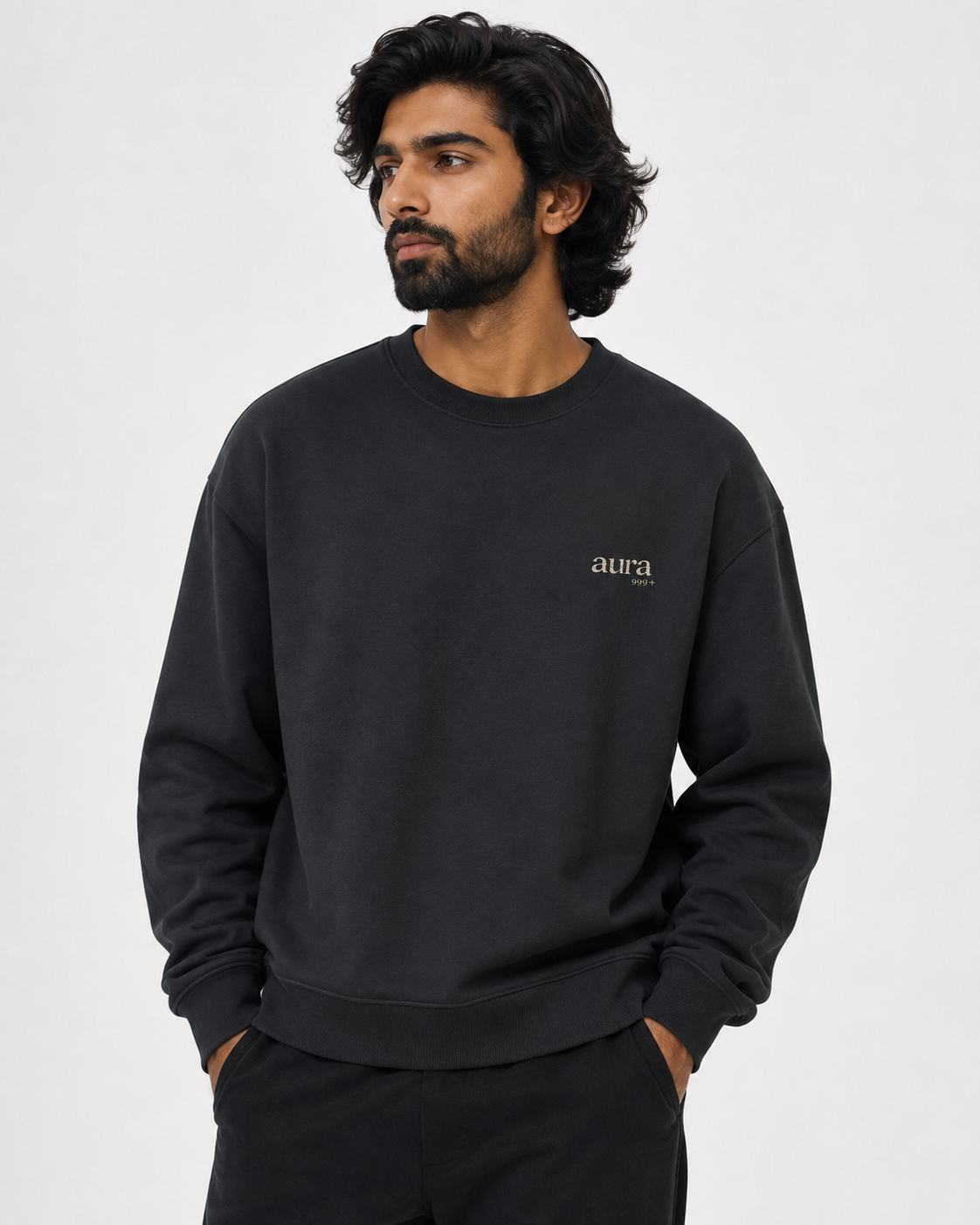 aura999+ — ESSENTIAL SWEATSHIRT
