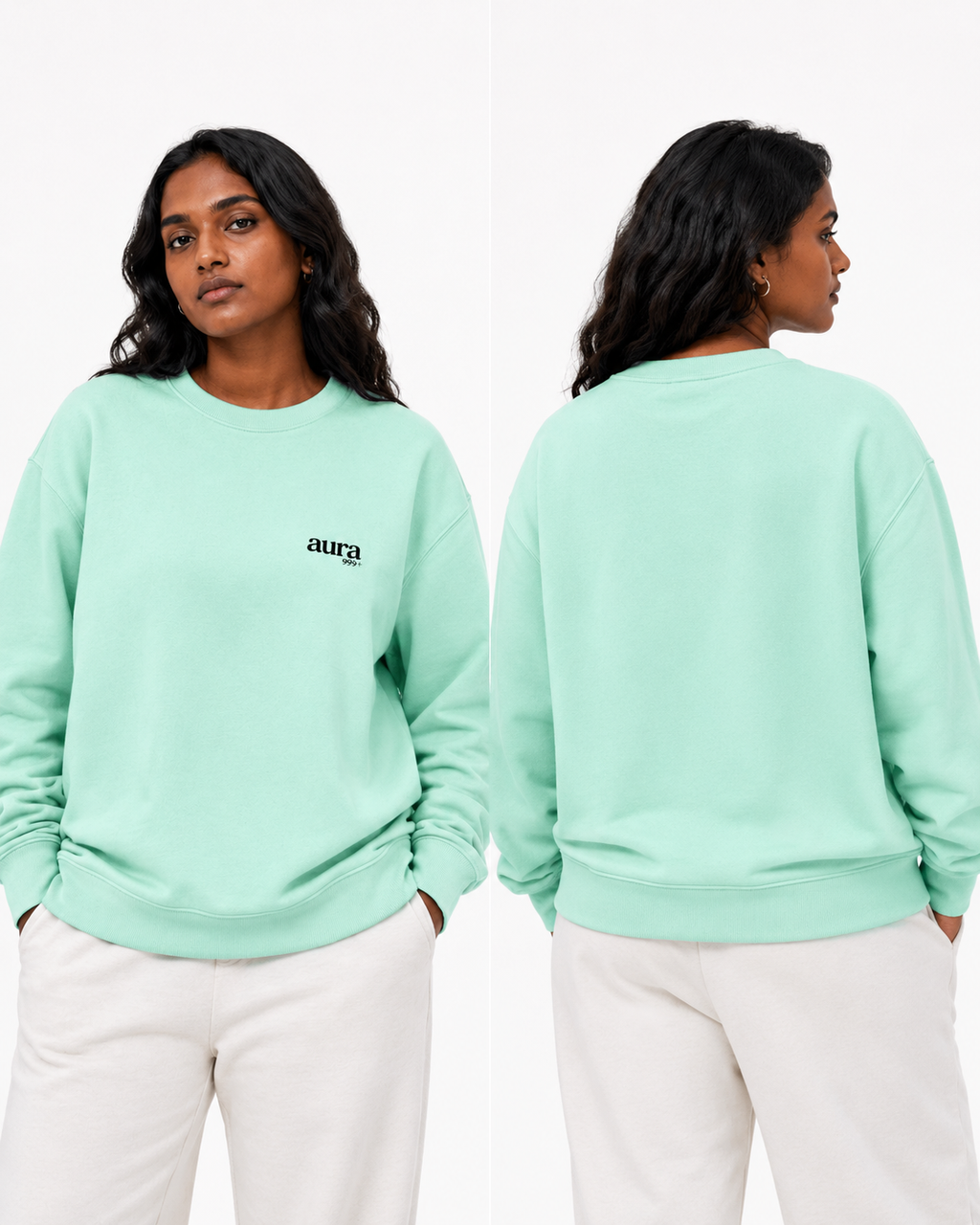 aura999+ — ESSENTIAL SWEATSHIRT