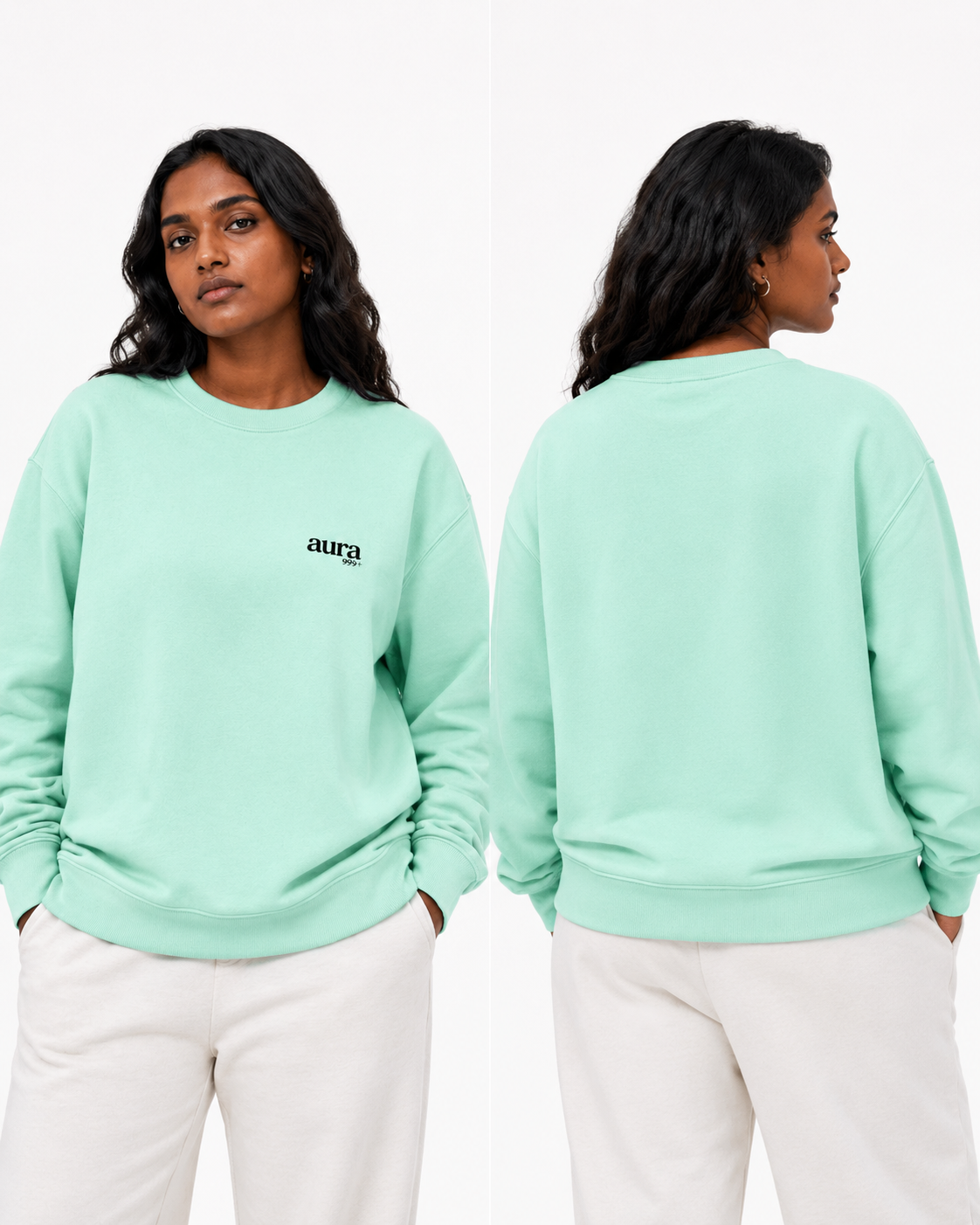 aura999+ — ESSENTIAL SWEATSHIRT