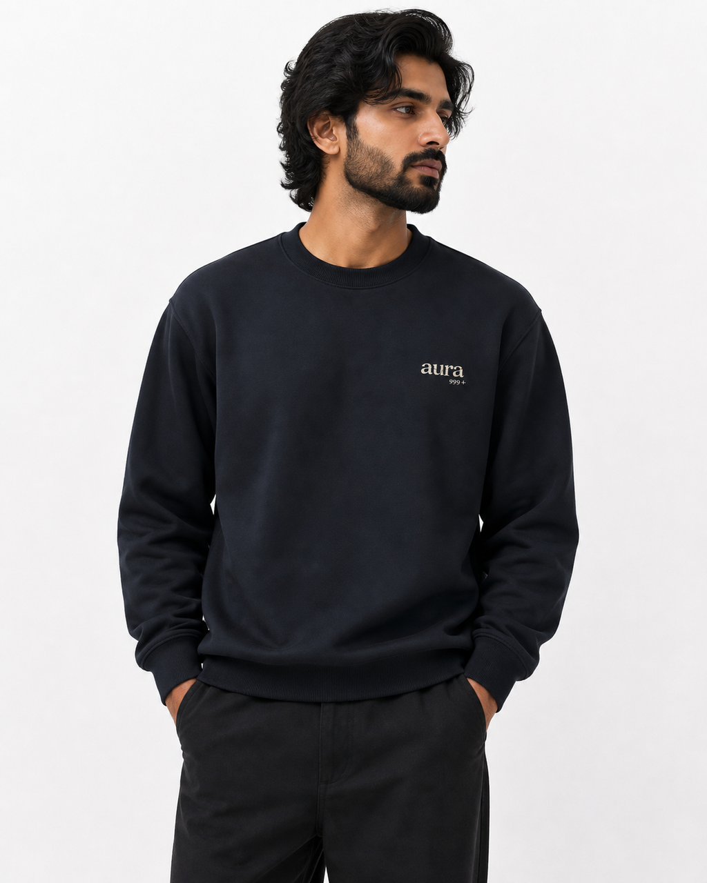 aura999+ — ESSENTIAL SWEATSHIRT