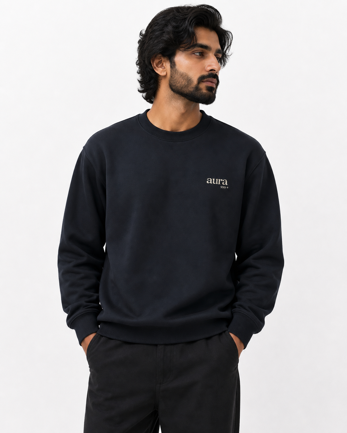 aura999+ — ESSENTIAL SWEATSHIRT