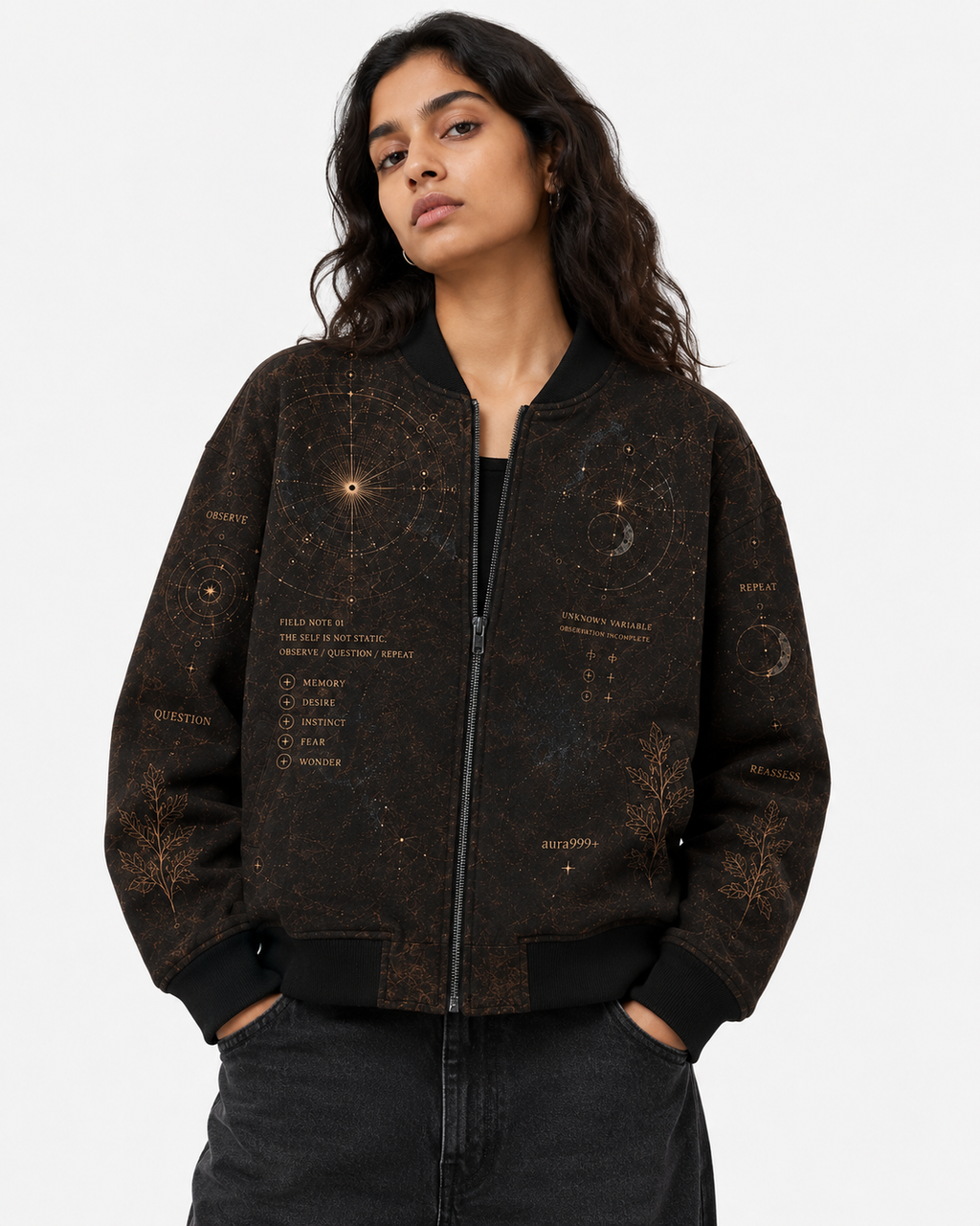 aura999+ THE HUMAN CONDITION — FIELD JACKET 001