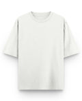 Off White Oversized T-shirt Front Design