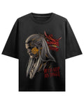 Black Oversized T-shirt Front Design