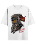 White Oversized T-shirt Front Design